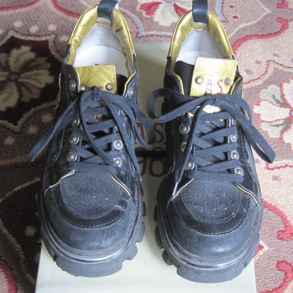AS98 Manny Black Sneaker Euro 39